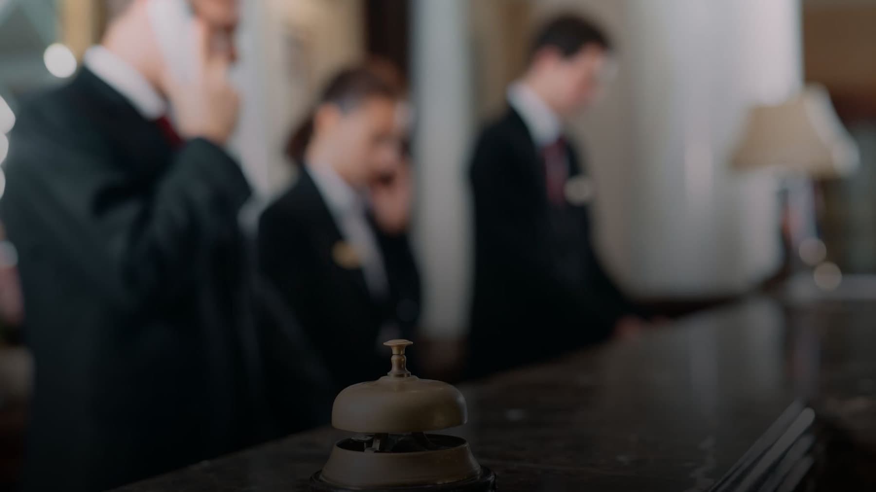 Hotel concierge desk